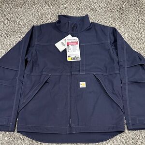 Carhartt Navy Blue Work Jacket FR